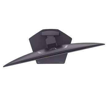 top view of 32GX850A with left swivel