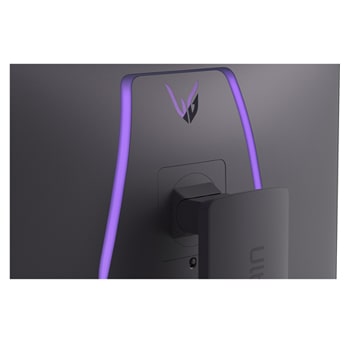 rear perspective view with lights on