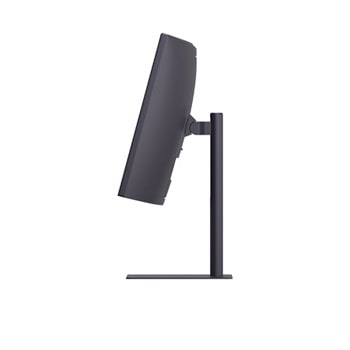 right side view of 34G630A with tilt adjustment
