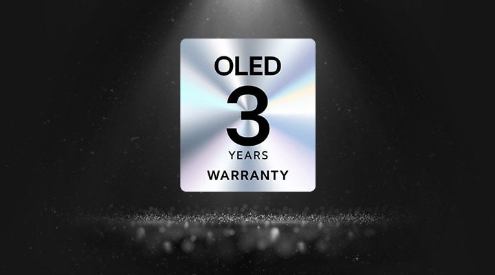 3-YEAR BURN-IN WARRANTY for UltraGear OLED gaming monitor.