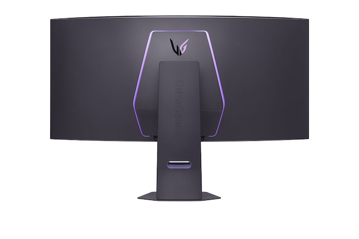 rear view of 45GX950A-B with lights on