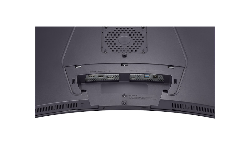 close-up view of ports of 45GX950A-B