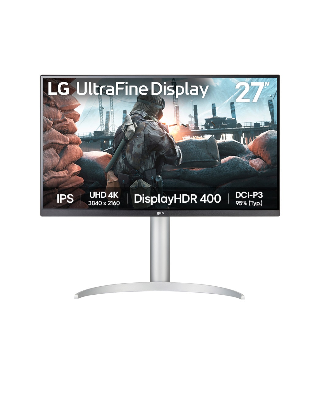 【banpon117117】LG 27インチ 4K 27UP650-W ultrafine-uhd-4k-5k-27up650k-