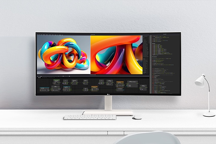 LG UltraWide™ Curved Monitor.