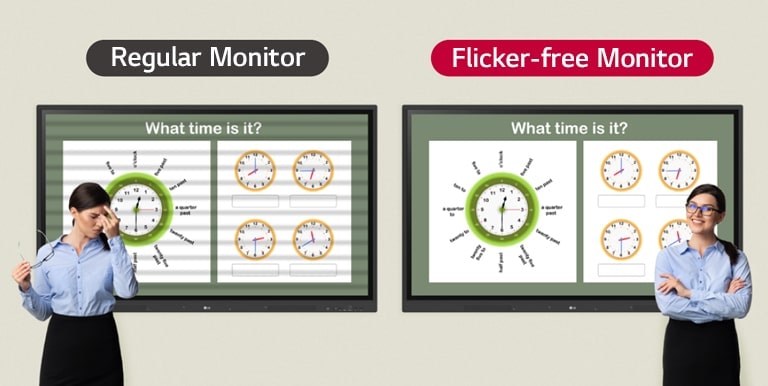 Thanks to the TR3DK Digital Board's flicker-free function, even if you look at the screen for a long time, you can use the device with more comfort.