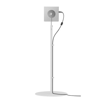 right side view of the stand with power cord