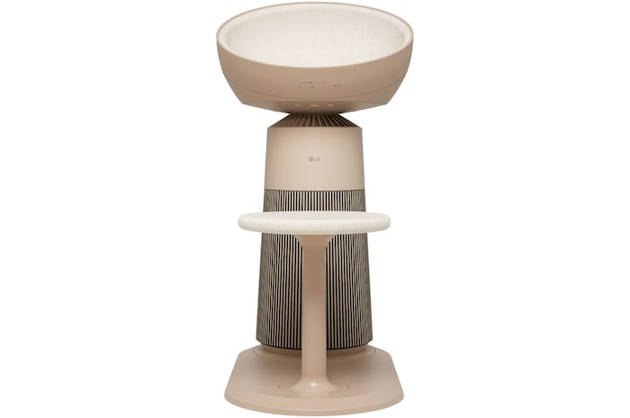 Front view of LG PuriCare™ AeroCatTower Air Purifier  -  (AF25CATM.AHK)