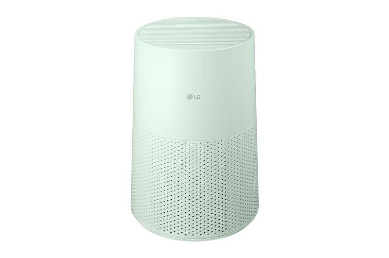Front view of AeroMini Air Purifier (Peppermint Green) AS30GGG10