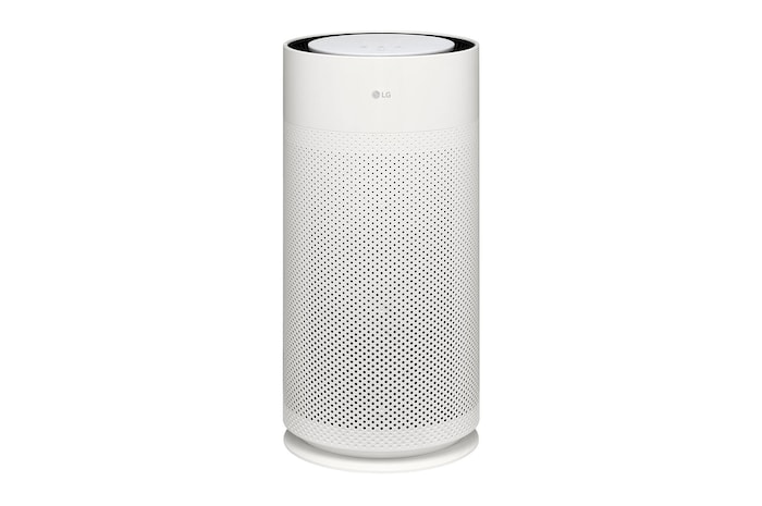 Front view of the LG PuriCare™ AeroHit Pet Air Purifier {AS35GGW20.AHK}