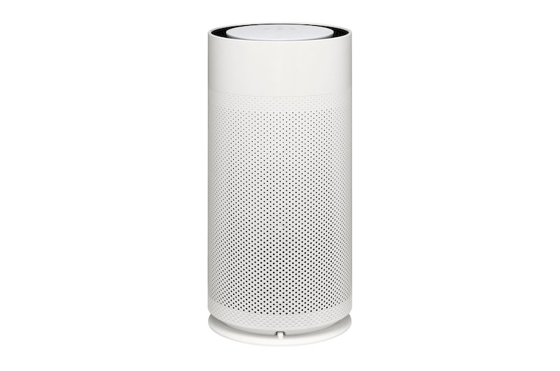 Rear view of the LG air purifier