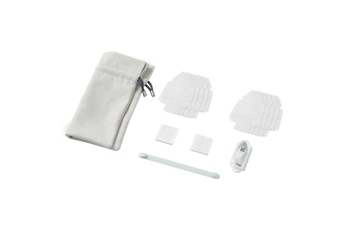 LG PuriCare™ Wearable Air Purifier (Elegant White) , AP551AWFA