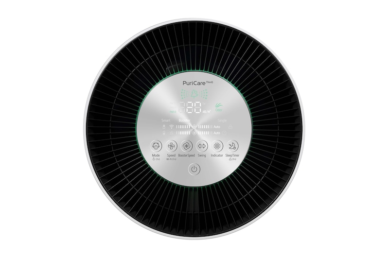 LG PuriCare™ 360° Air Purifier Dual version (H13 HEPA, with Clean Booster), AS10GDWH0