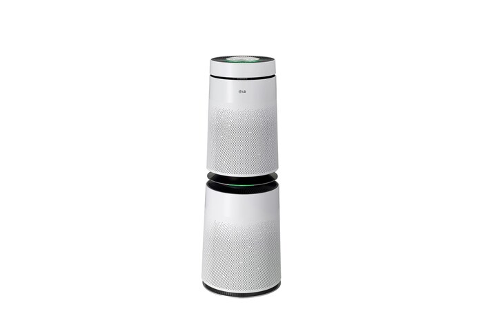 LG PuriCare™ 360° Air Purifier Dual version (H13 HEPA, with Clean Booster), AS10GDWH0