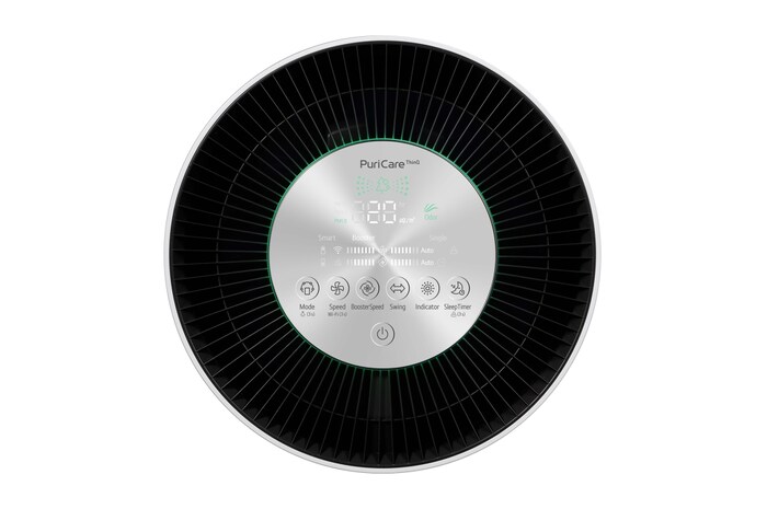 LG PuriCare™ 360° Air Purifier Dual version (H13 HEPA, with Clean Booster), AS10GDWH0