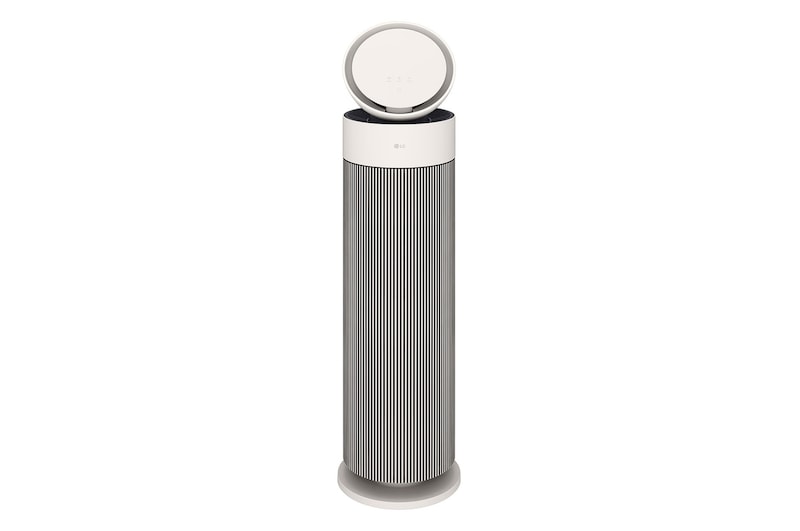 Front view of the LG PuriCare™ AeroBooster Pet Air Purifier {AS55GGSY0.AHK}