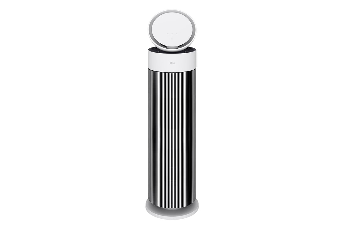 Front view of the LG PuriCare™ AeroBooster Air Purifier{AS55GGWX0.AHK}