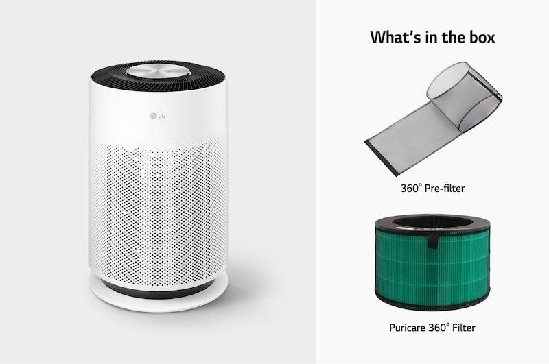 LG PuriCare™ 360° Hit Air Purifier, AS60GHWG0