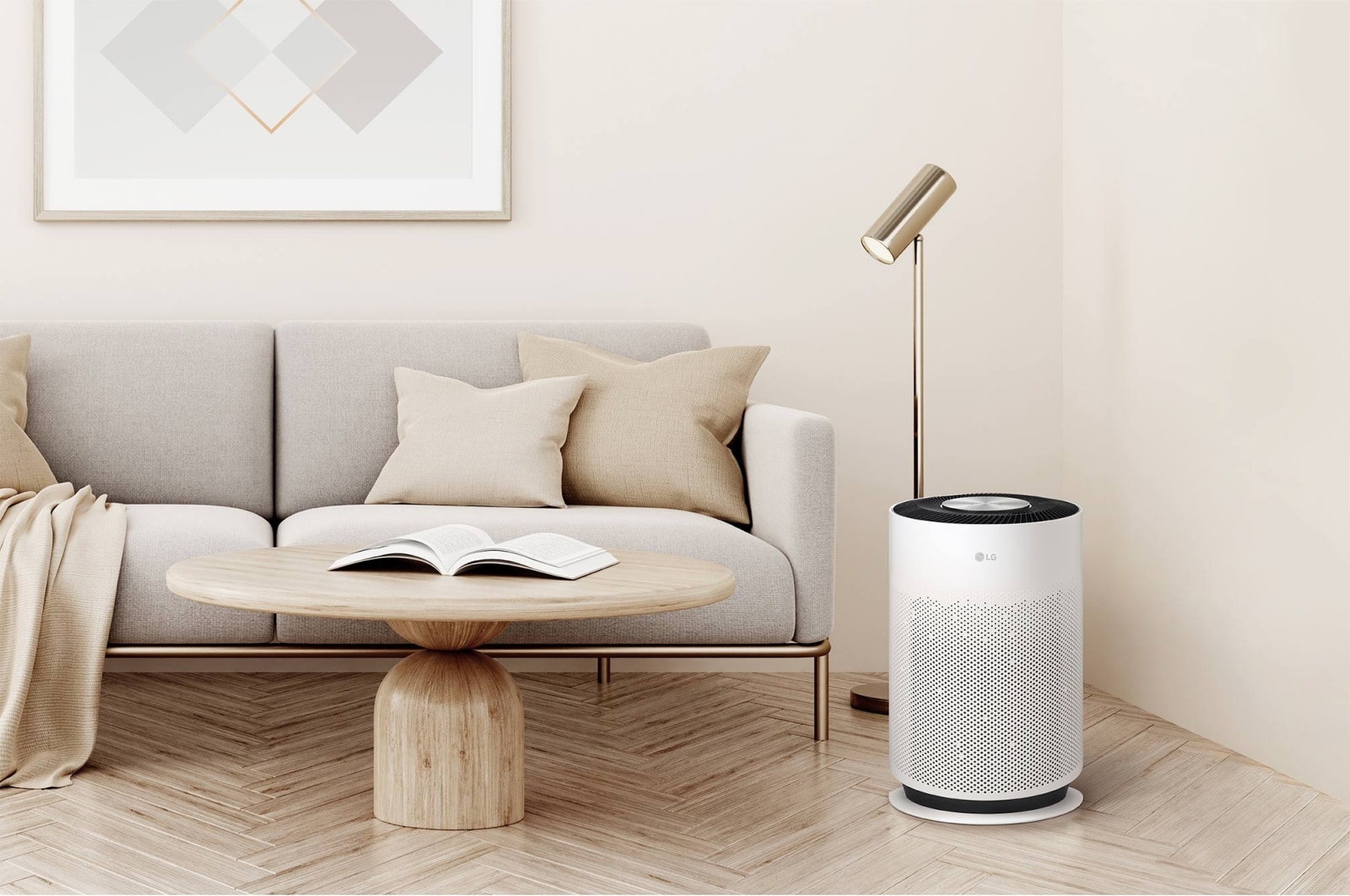 LG PuriCare™ 360° Hit Air Purifier, AS60GHWG0