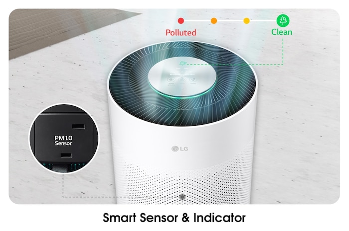 LG PuriCare™ 360° Hit Air Purifier, AS60GHWG0