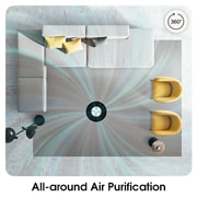 LG PuriCare™ 360° Hit Air Purifier, AS60GHWG0