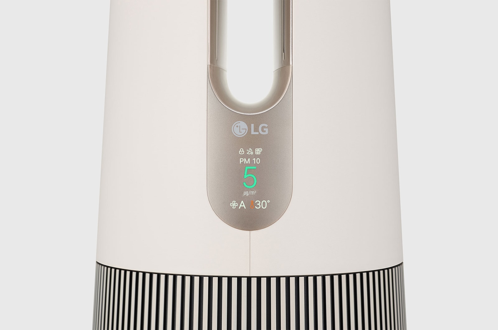 LG PuriCare™ AeroTower 3-in-1 Air Purifying Fan (Calming Beige), FH15GPB