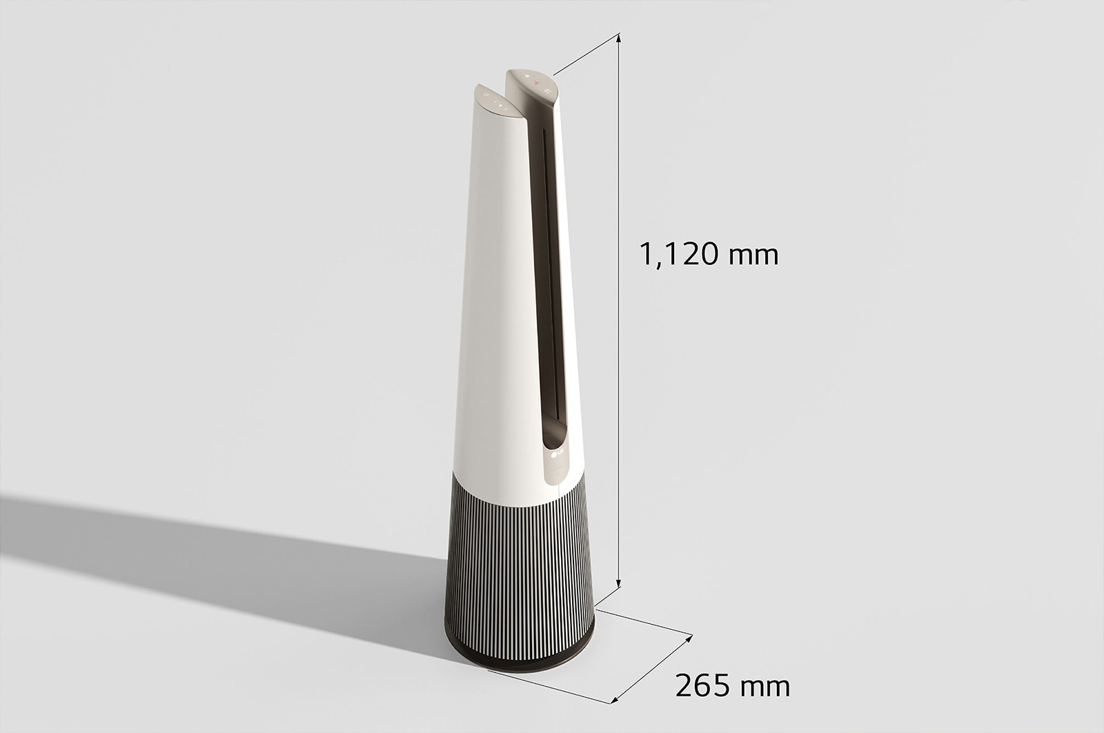 LG PuriCare™ AeroTower 3-in-1 Air Purifying Fan (Calming Beige), FH15GPB