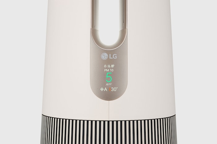 LG PuriCare™ AeroTower 3-in-1 Air Purifying Fan (Calming Beige), FH15GPB