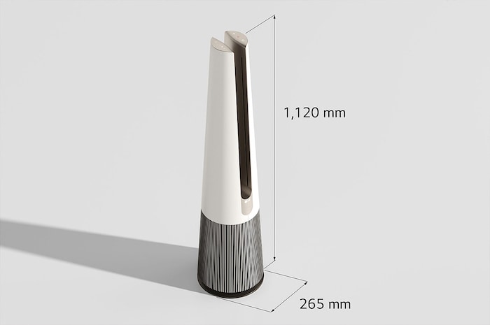 LG PuriCare™ AeroTower 3-in-1 Air Purifying Fan (Calming Beige), FH15GPB