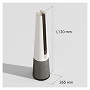 LG PuriCare™ AeroTower 3-in-1 Air Purifying Fan (Calming Beige), FH15GPB