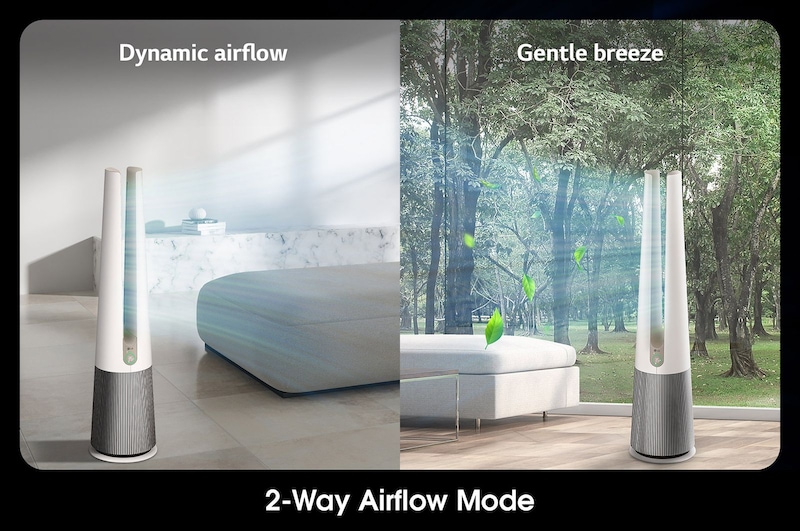 LG PuriCare™ AeroTower Hit 3-in-1 Air Purifying Fan, FH15GPCJ0