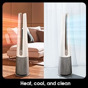 LG AeroTower Hit Air Purifying Fan with Heat, FH15GPCJ0