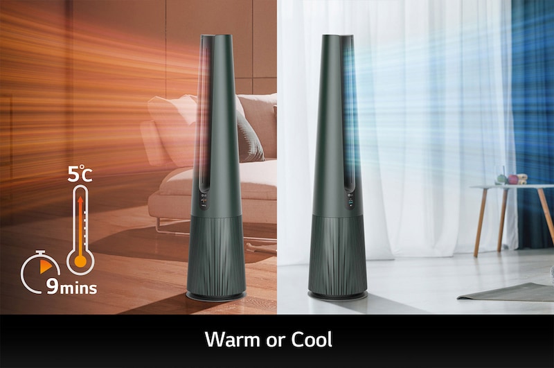 LG PuriCare™ AeroTower 3-in-1 Air Purifying Fan (Nature Green), FH15GPG