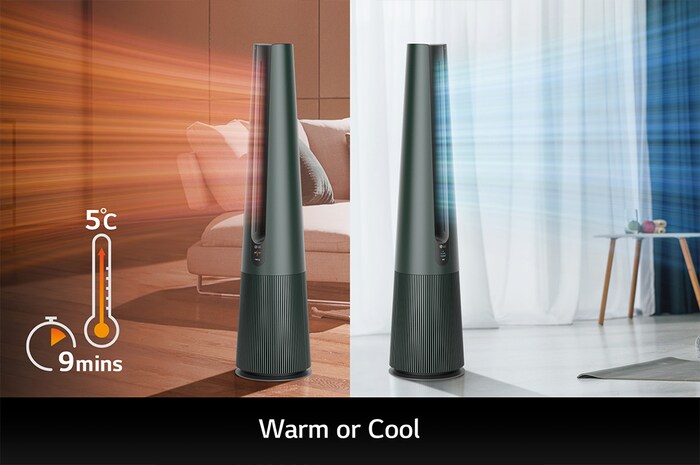 LG PuriCare™ AeroTower 3-in-1 Air Purifying Fan (Nature Green), FH15GPG