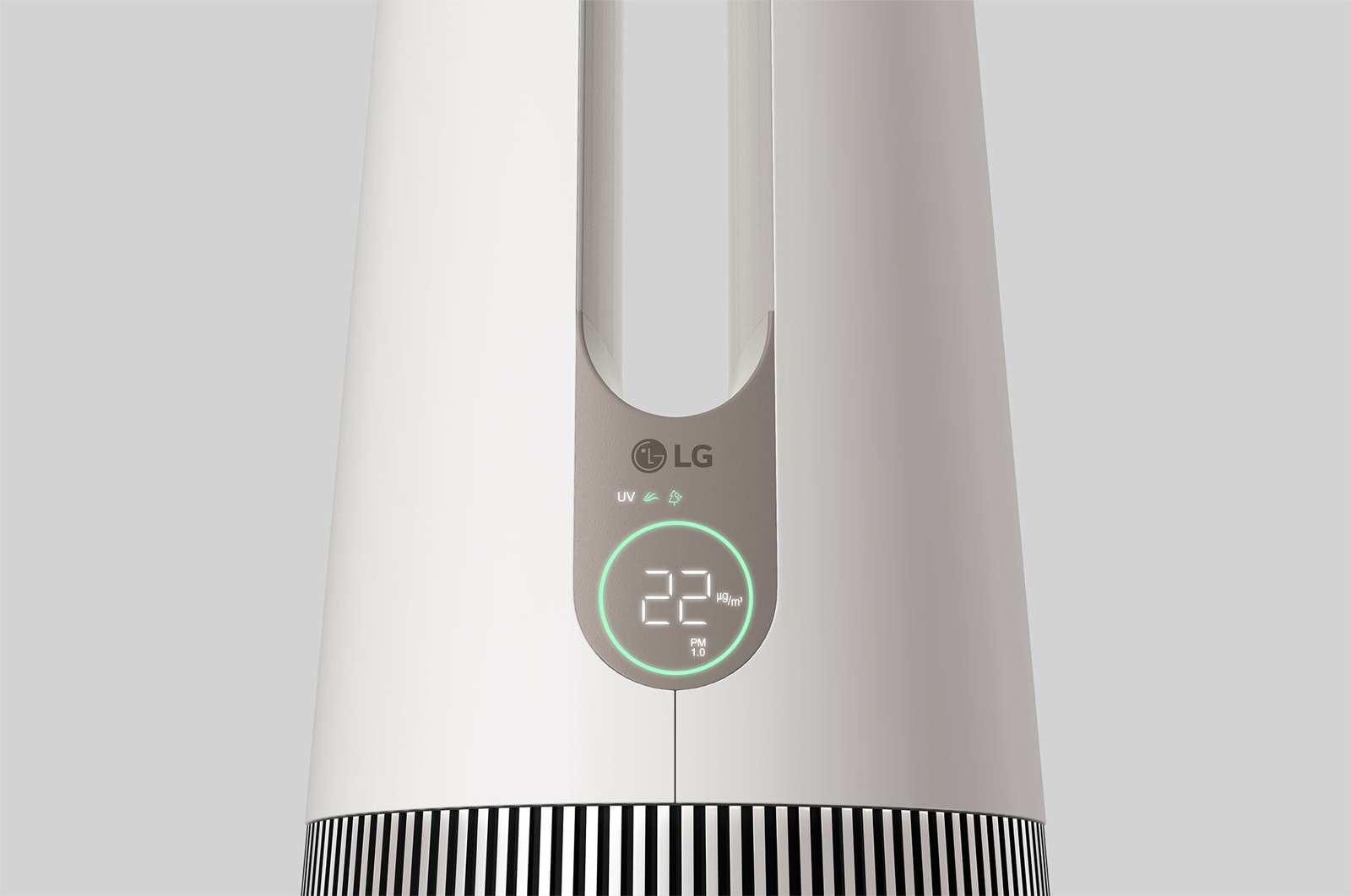 LG PuriCare™ AeroTower Hit 2-in-1 Air Purifying Fan, FS15GPBK0
