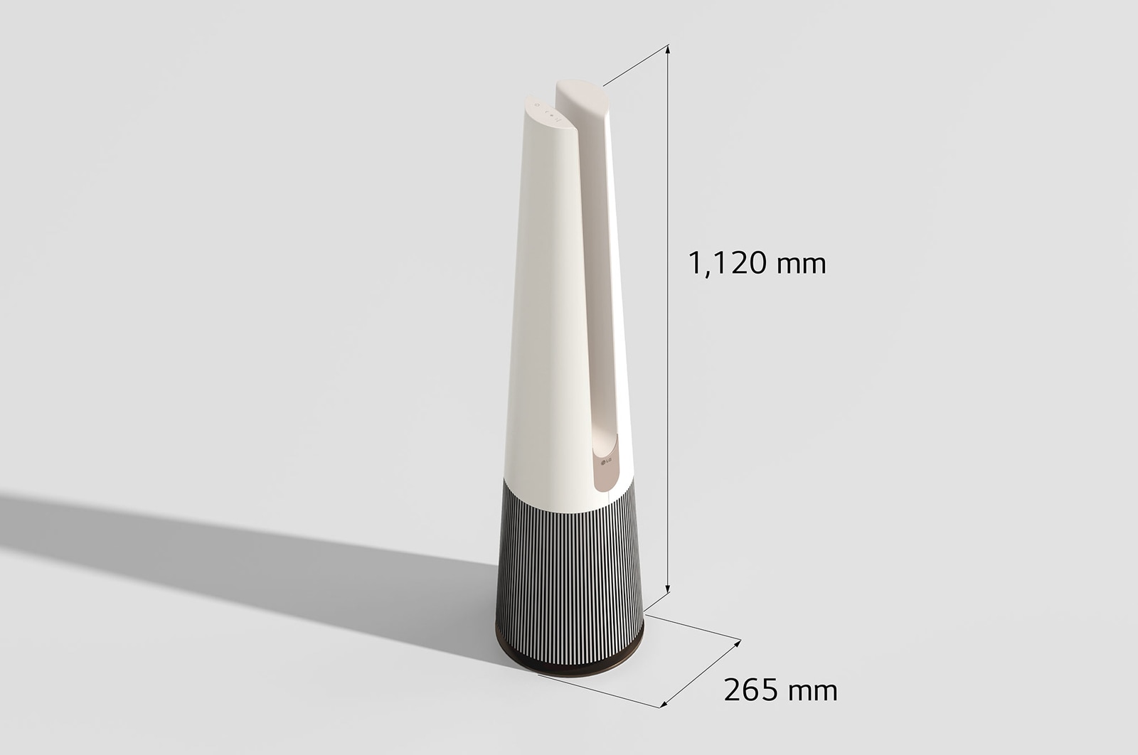 LG PuriCare™ AeroTower Hit 2-in-1 Air Purifying Fan, FS15GPBK0