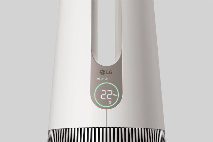 LG PuriCare™ AeroTower Hit 2-in-1 Air Purifying Fan, FS15GPBK0