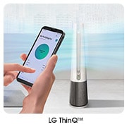 LG PuriCare™ AeroTower Hit 2-in-1 Air Purifying Fan, FS15GPBK0