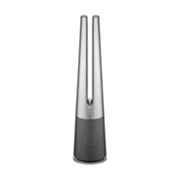 Front view of LG AeroTower 2-in-1 Air Purifying Fan (New Metal Shine) FS15GPSF0