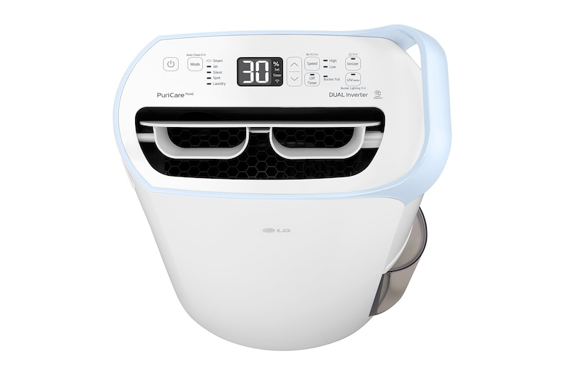 LG 30L Inverter Smart Dehumidifier with Ionizer, MD18GQBE0
