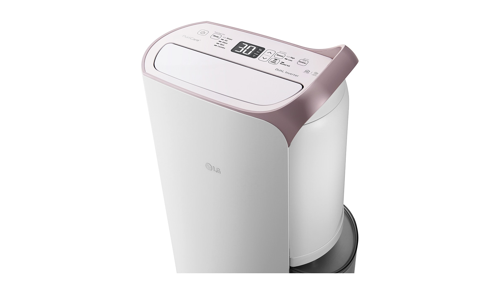 LG 30L Inverter Smart Dehumidifier with Ionizer (Made in Korea), RD19GQGC1
