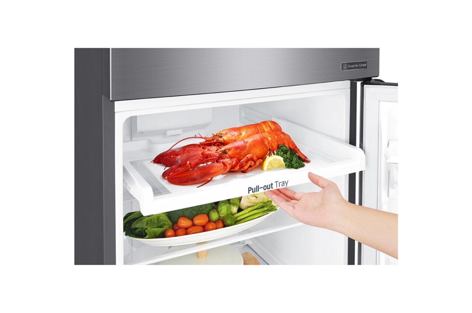 LG 311L Top Freezer Refrigerator B371S13, B371S13