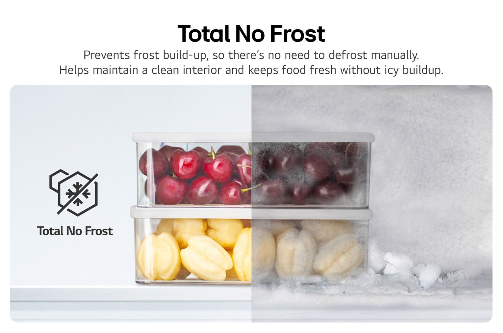 LG Bottom Freezer Refrigerator m226mpybam featuring Multi Air Flow for even cooling in every corner.