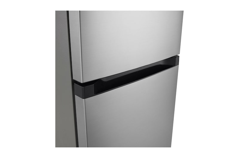 LG Bottom Freezer Refrigerator m226mpybam featuring a sleek, ergonomic Pocket Handle design.