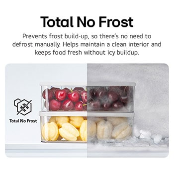 LG Bottom Freezer Refrigerator m226mpybam featuring Multi Air Flow for even cooling in every corner.