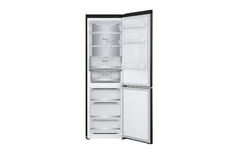 Left side view (foodless, open door)