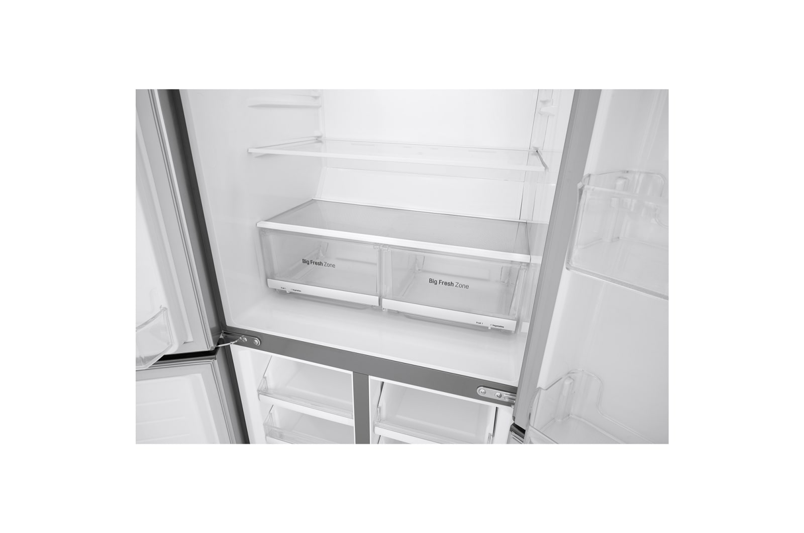 LG 464L Slim French Door Fridge with Inverter Linear Compressor, F522S11