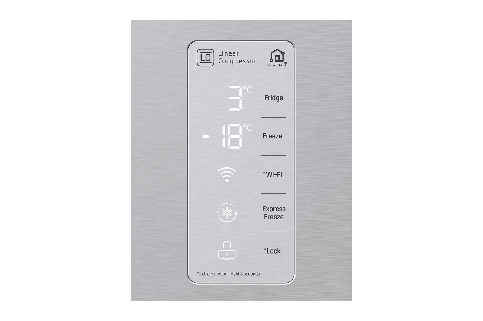 LG 464L Slim French Door Fridge with Inverter Linear Compressor, F522S11