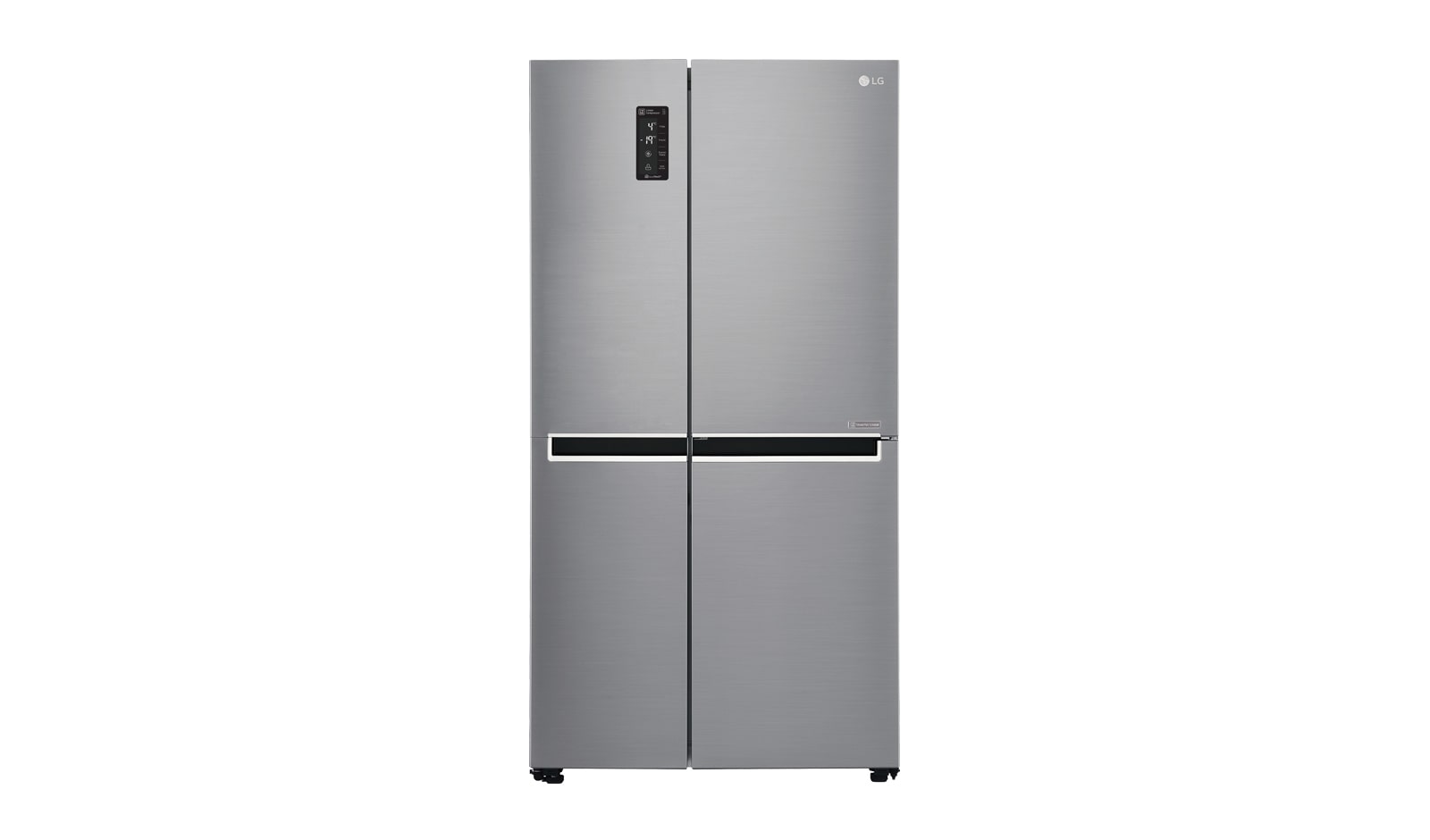 Front view of 626L Side By Side Refrigerator with Inverter Linear Compressor GC-B247SLUV