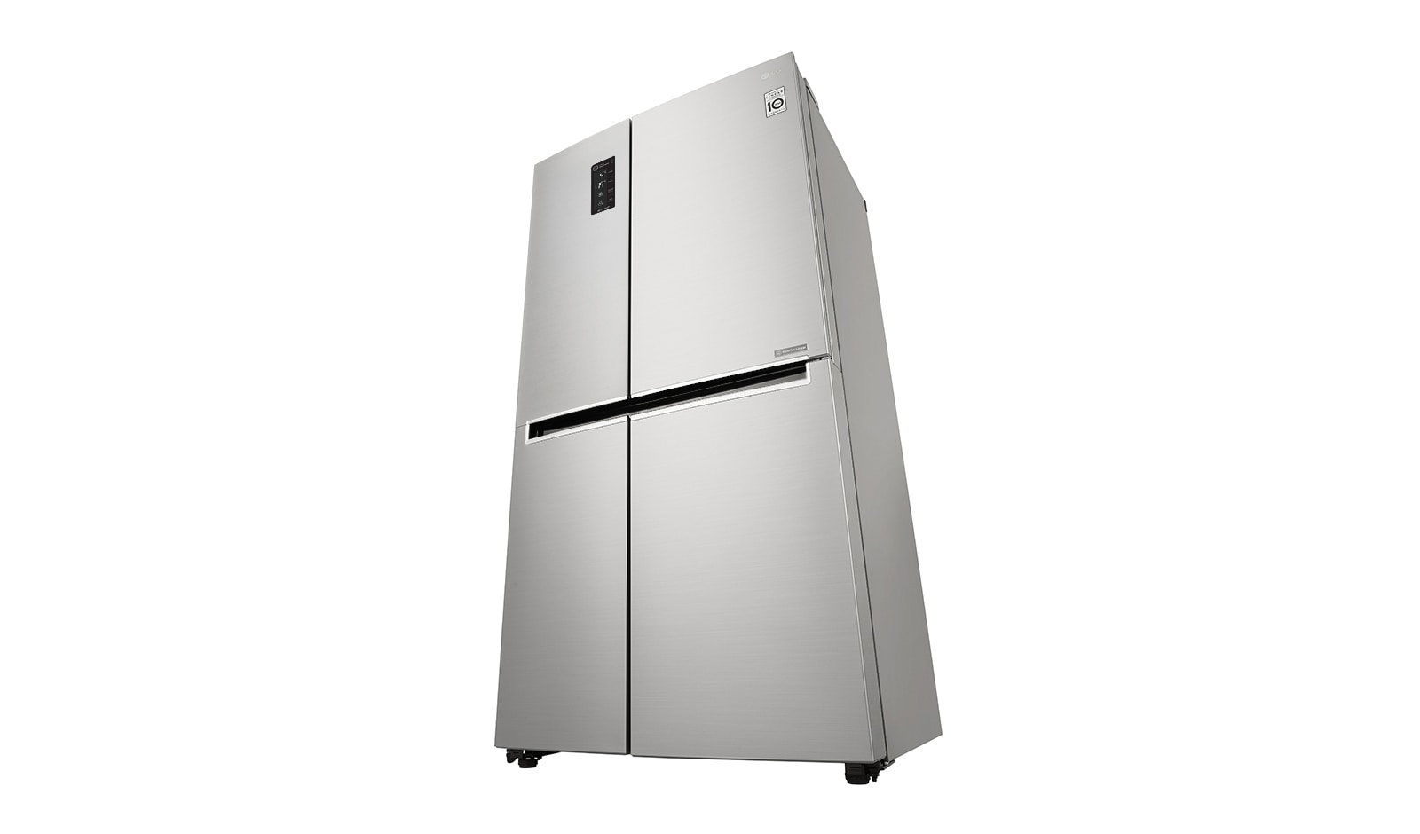 LG 626L Side By Side Refrigerator with Inverter Linear Compressor, GC-B247SLUV