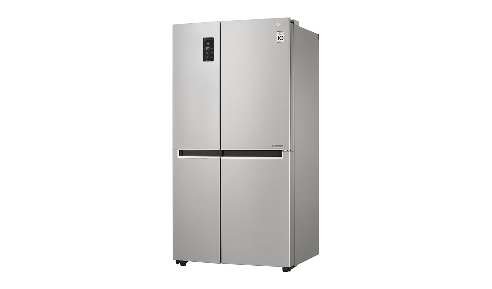 LG 626L Side By Side Refrigerator with Inverter Linear Compressor, GC-B247SLUV